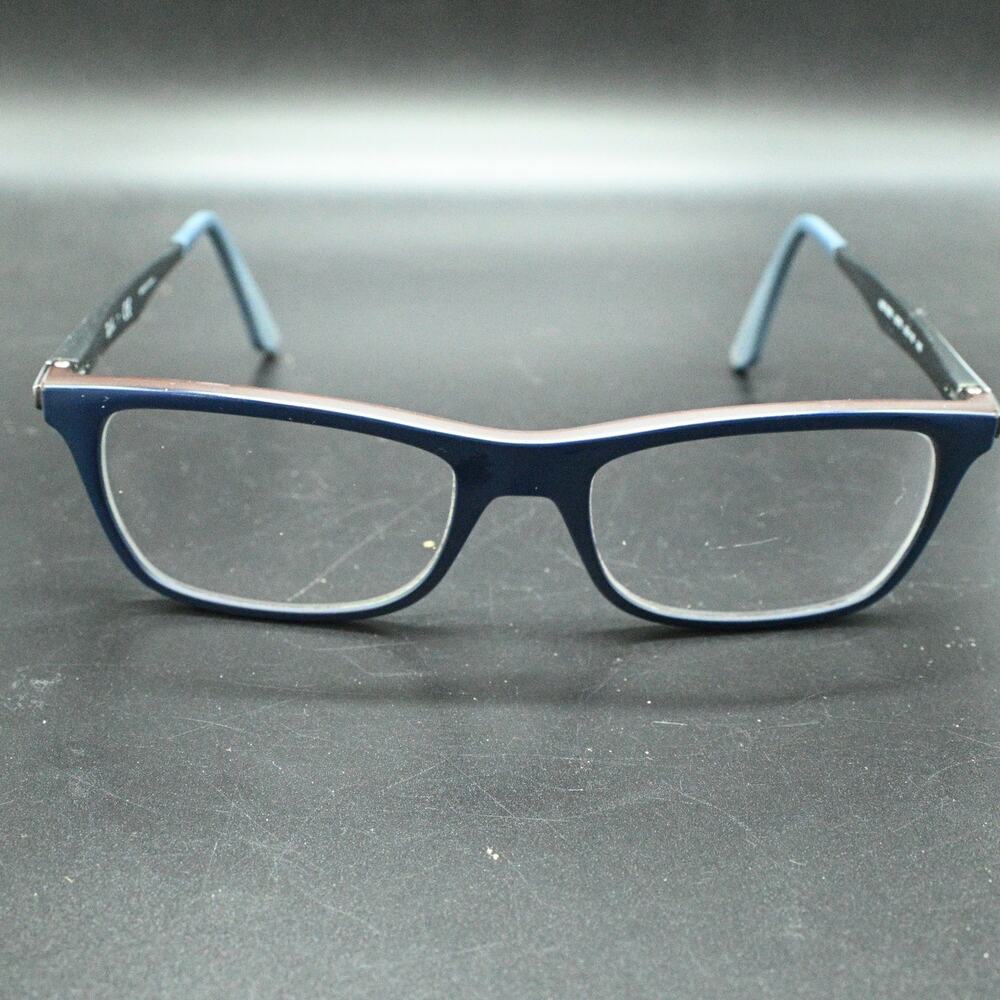 Ray-Ban RB 7062 5575 Rectangular Blue Eyeglasses Frames Only (53-18-140)